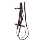 LEATHER DRAFT BRIDLE - AMERICAN MADE