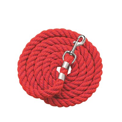1 / 2" RED COTTON LEAD