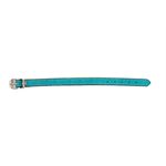 1 / 2" WIDE TURQUOISE SUEDE BRACELET
