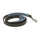 PADDED LEATHER DOG LEASH - CLOSEOUT COLORS
